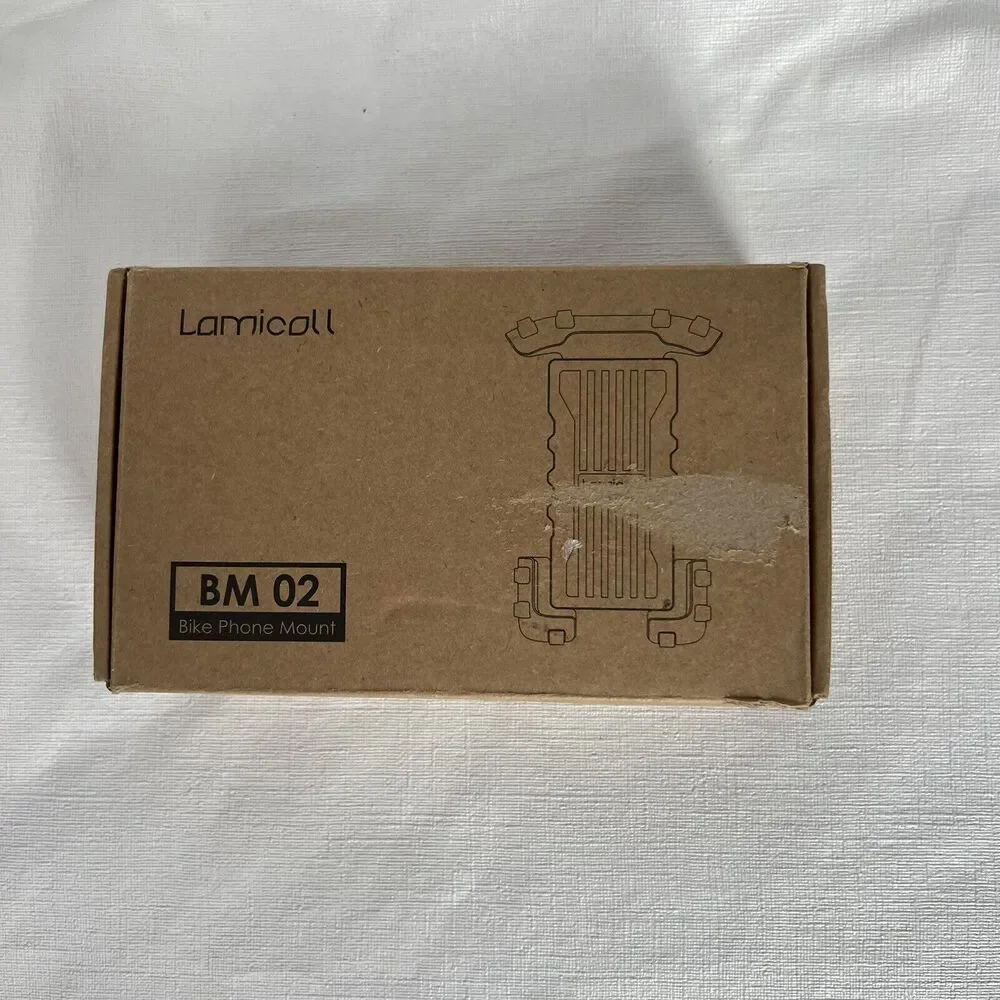 Lamicoll BM 02 Bike/ Motorcycle Cell Phone Mount Black